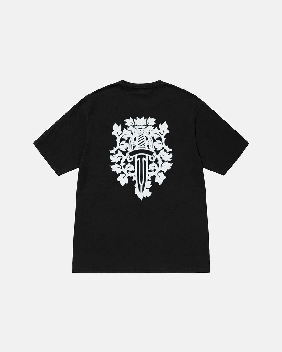 BUBBLESGANGZ SHORT KNIFE T-SHIRT - BLACK product image (1)
