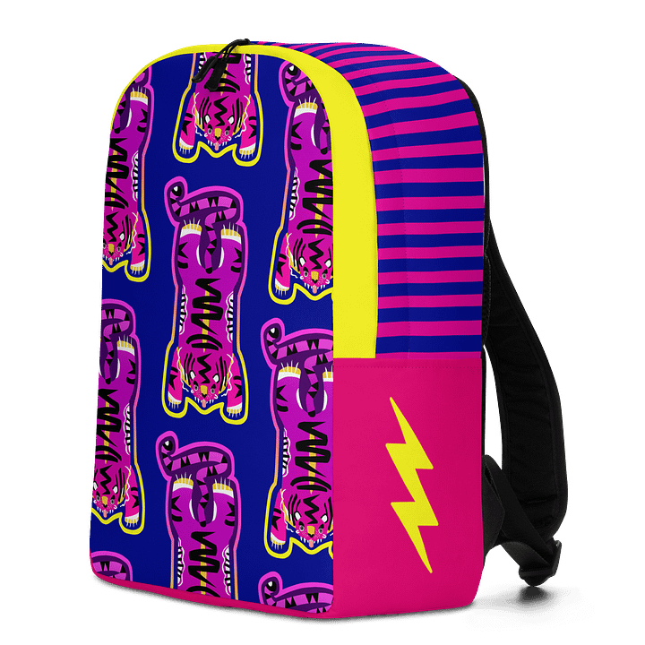 Purple & Pink Tiger Backpack - Electric Tiger Club product image (2)