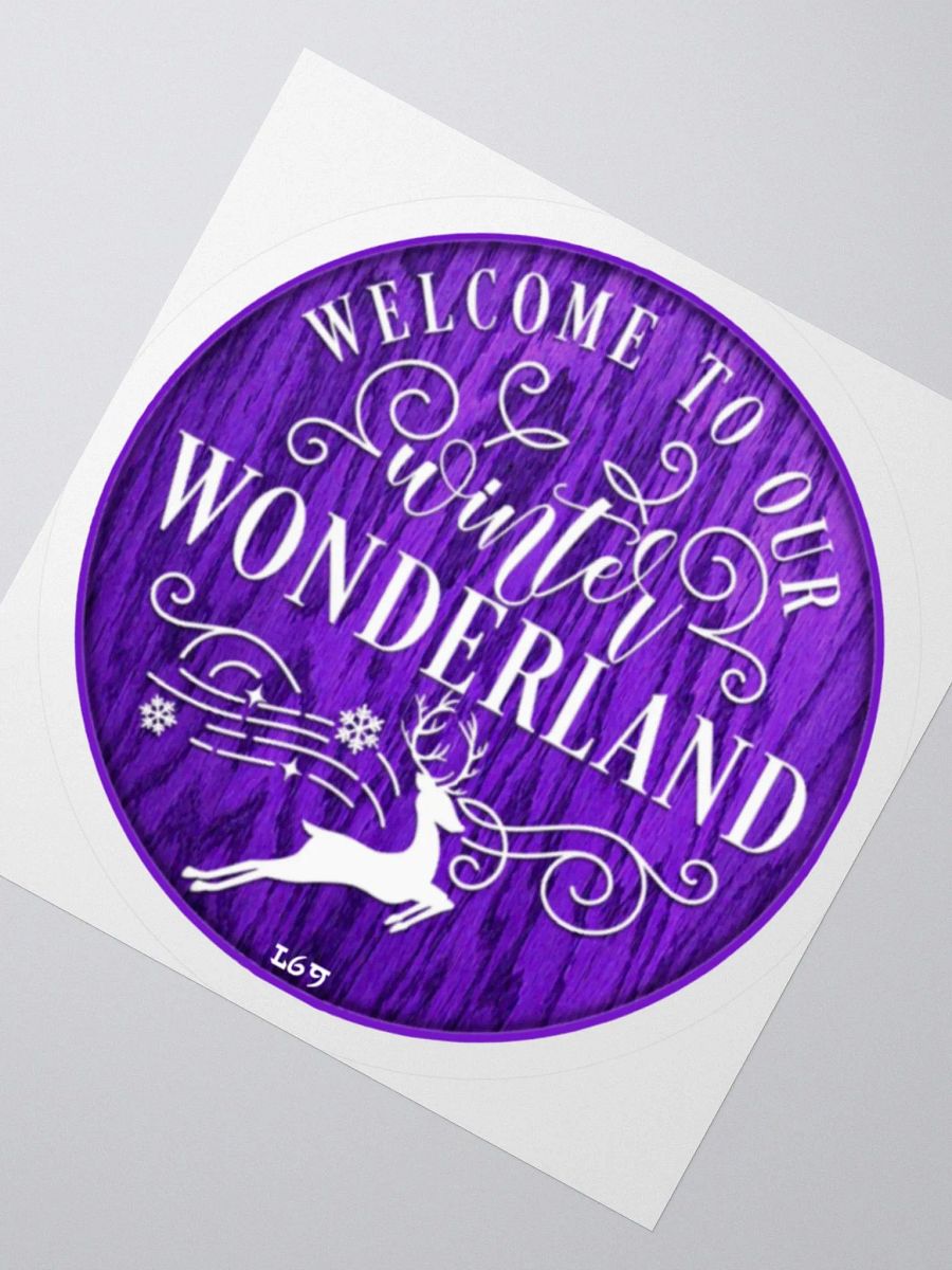WELCOME TO OUR WINTER WONDERLAND product image (2)