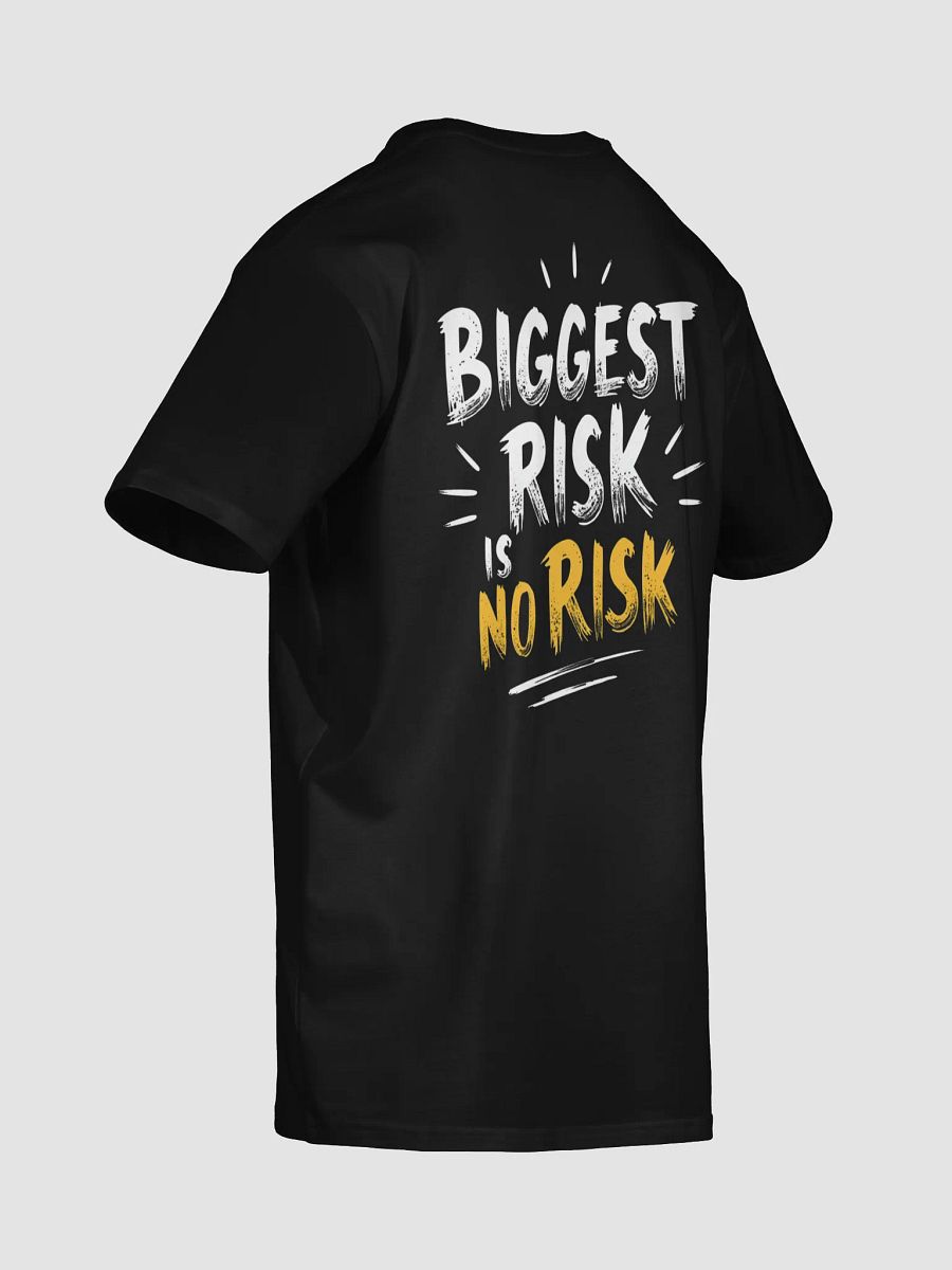 Biggest Risk Is No Risk – Inspirational Mark Zuckerberg Quote T-Shirt | Empower Your Journey, Embrace Boldness & Transform Your Life! product image (8)