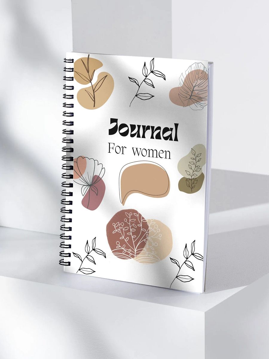 Earthly Botanicals Spiral Journal for Women product image (1)