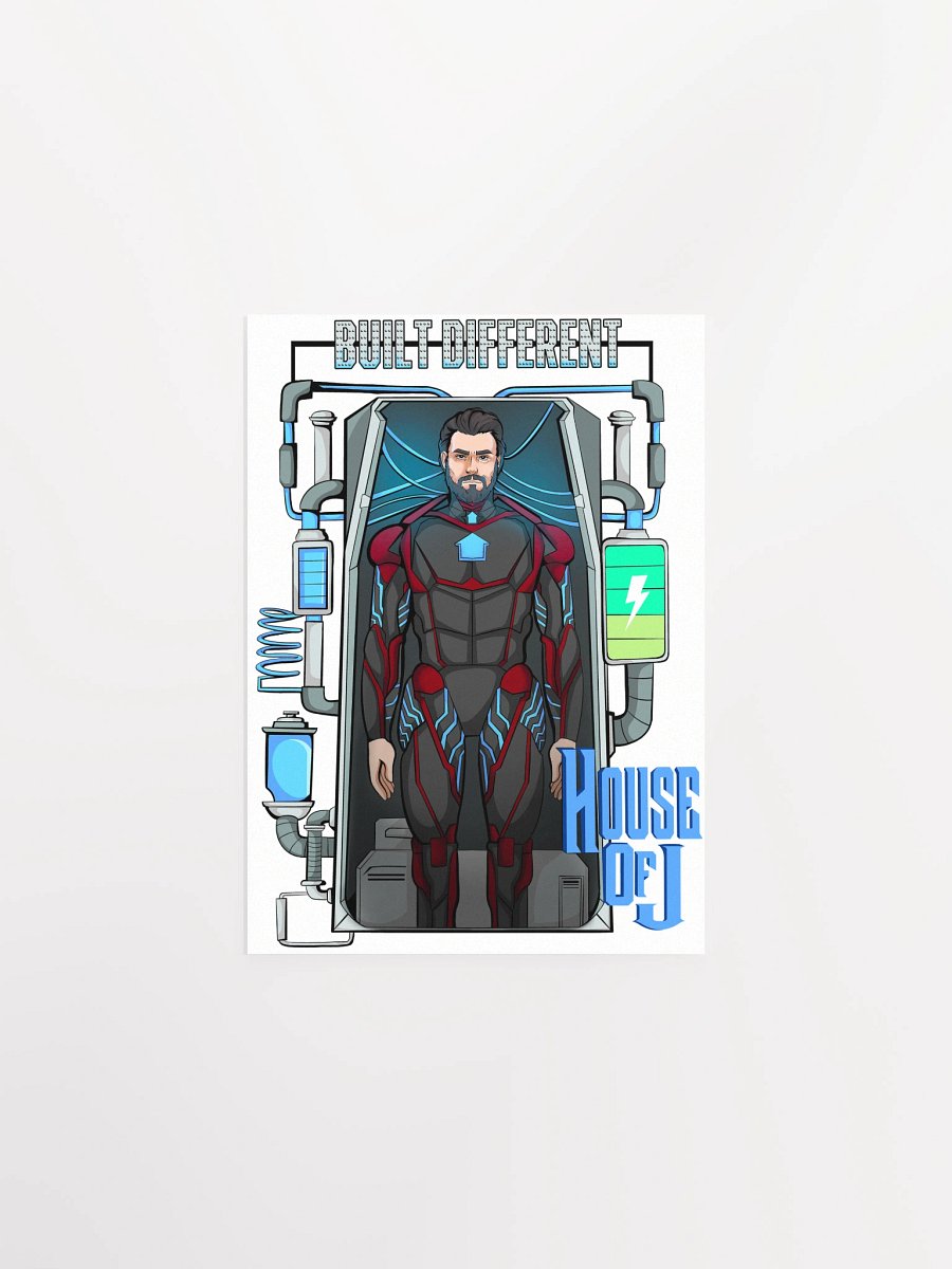 House of J "Recharge" Matte Poster (Light) product image (5)
