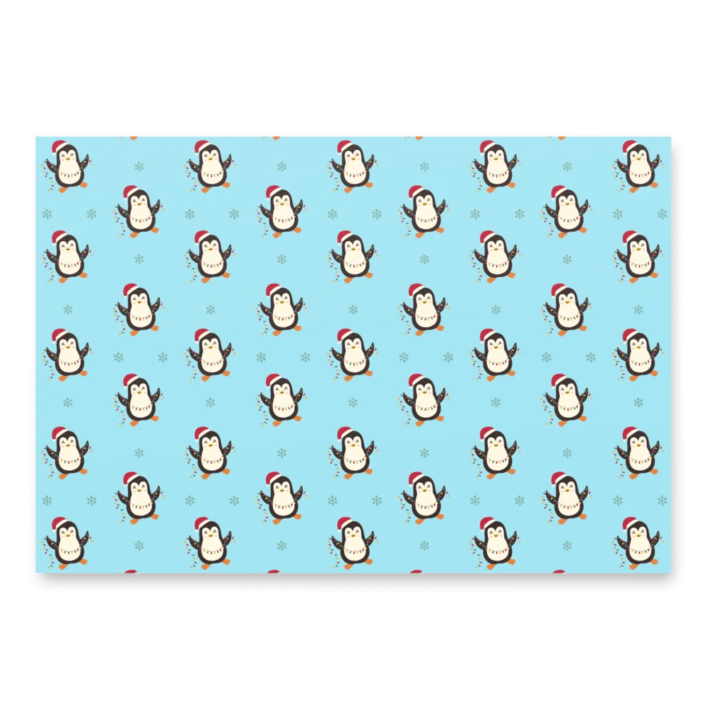 Penguin Party Wrapping Paper Set product image (4)