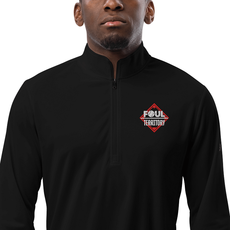 Foul Territory Adidas Lightweight Quarter-Zip Pullover