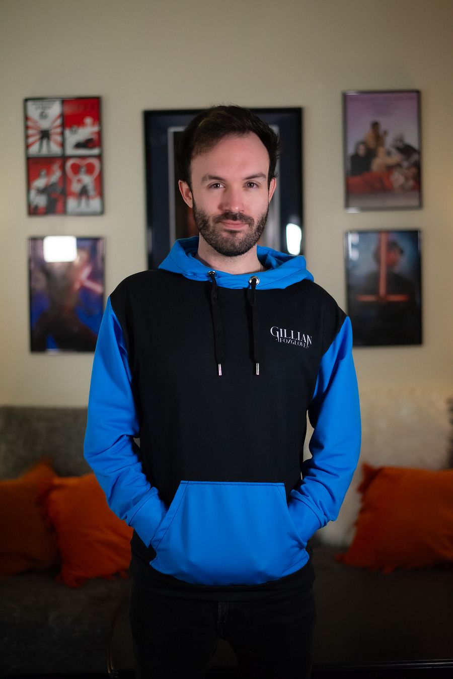 Gillian Foxglove Knight and the Fox Hoodie (Blue) product image (4)