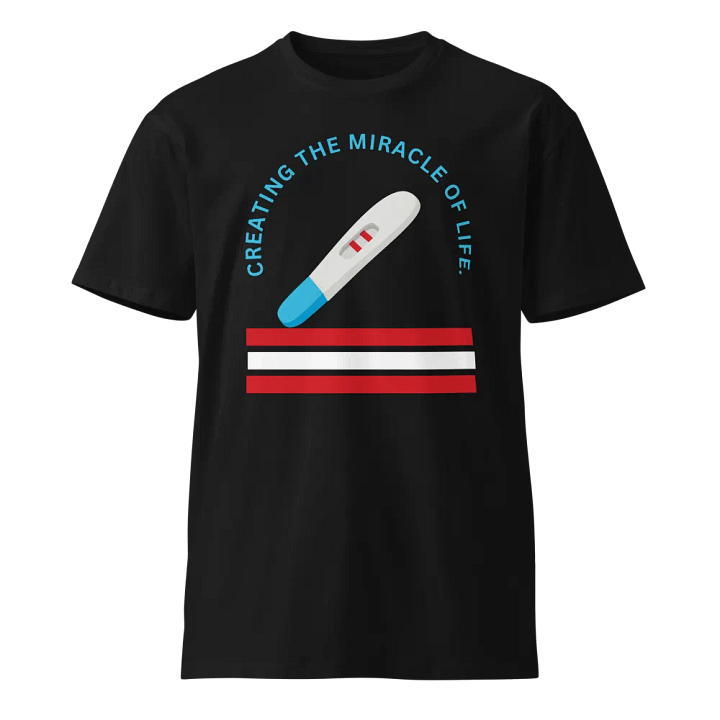 Miracle of Life Pregnancy Test Unisex Tee product image (1)