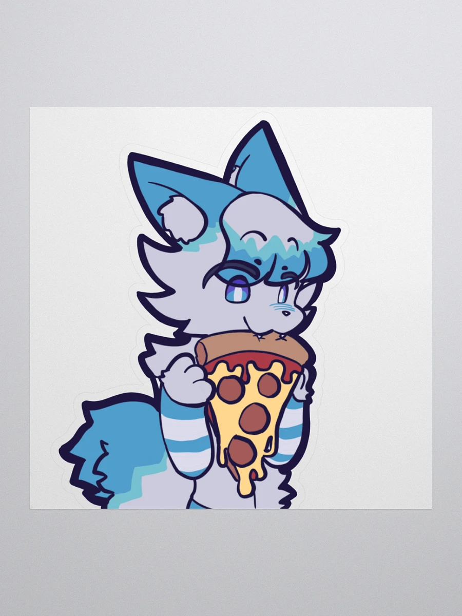 Classic Naidru Pizza Nom Kiss-Cut Stickers product image (3)