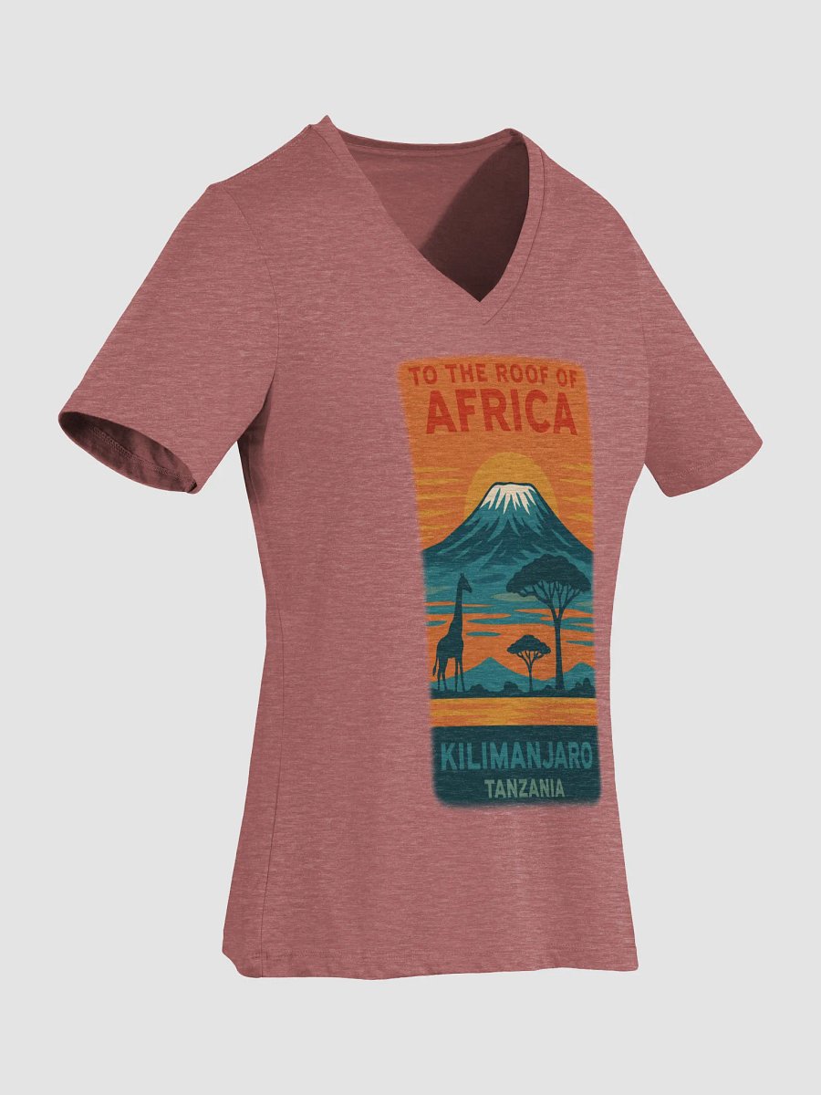 Kilimanjaro – Women’s V-Neck Tee product image (3)