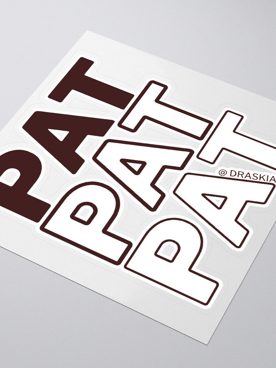 Pat pat pat Sticker product image (8)