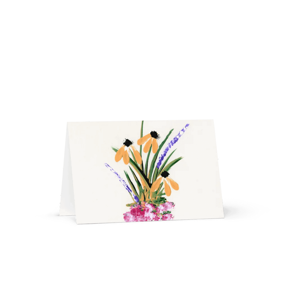Triple Daisy Delights - Greeting Card product image (1)