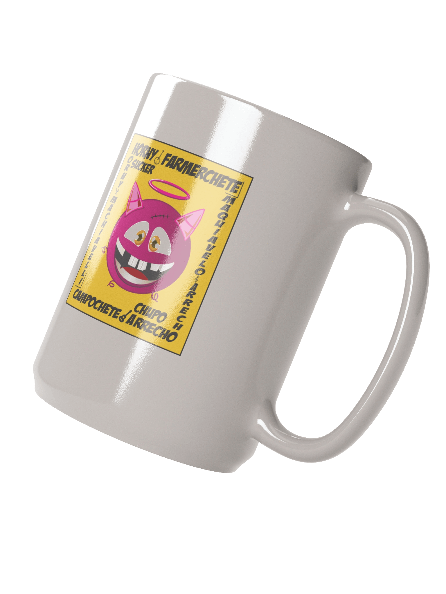 HORNY - ARRECHO - Ceramic Mug with Color Inside product image (3)