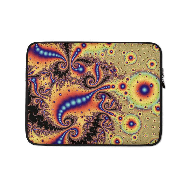 Fractal laptop sleeve - Broken Necklaces product image (1)