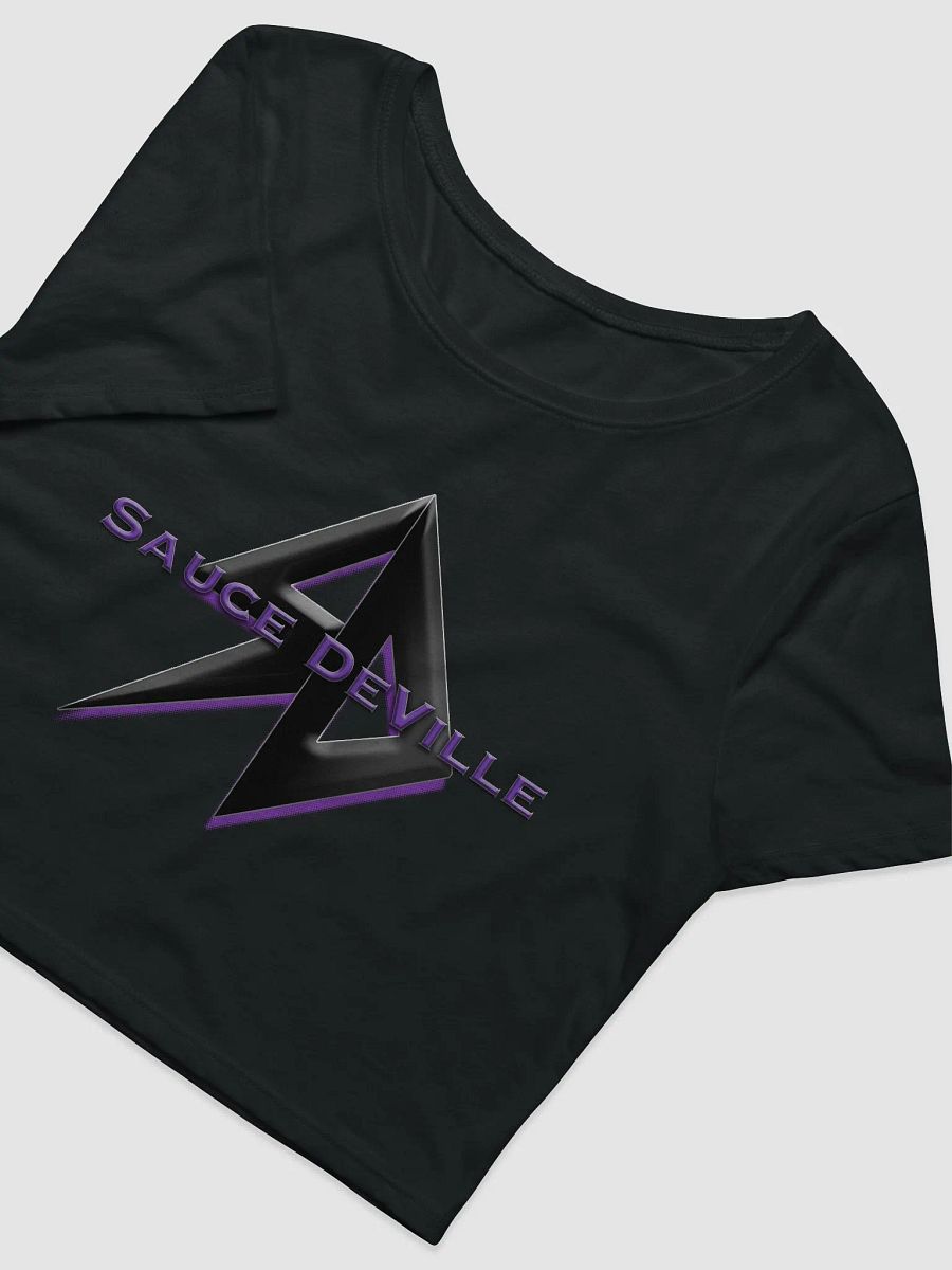 SauceDeVille Logo Women's Crop Tee product image (8)