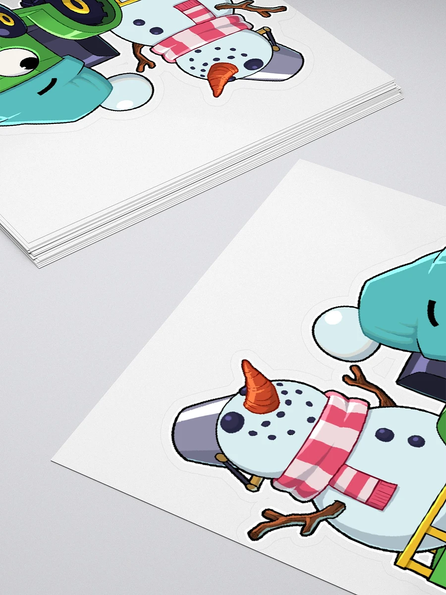 Tracty & Snowman - Sticker product image (4)