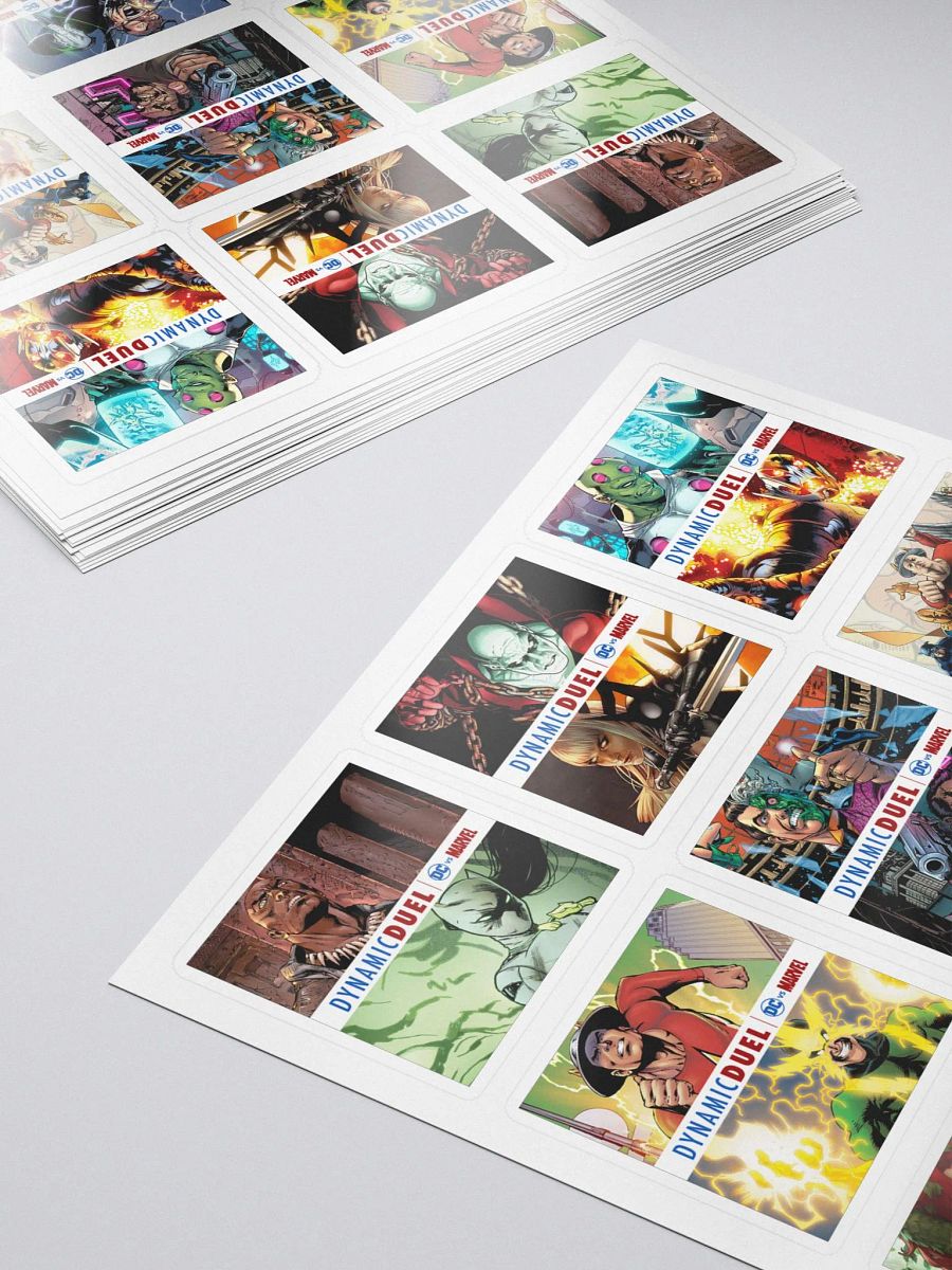 Dynamic Duel Episode Cover Stickers - Series 11 product image (5)