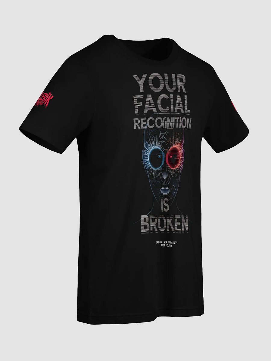 Rebellion Glitch T-Shirt - your facial recognition is broken product image (9)
