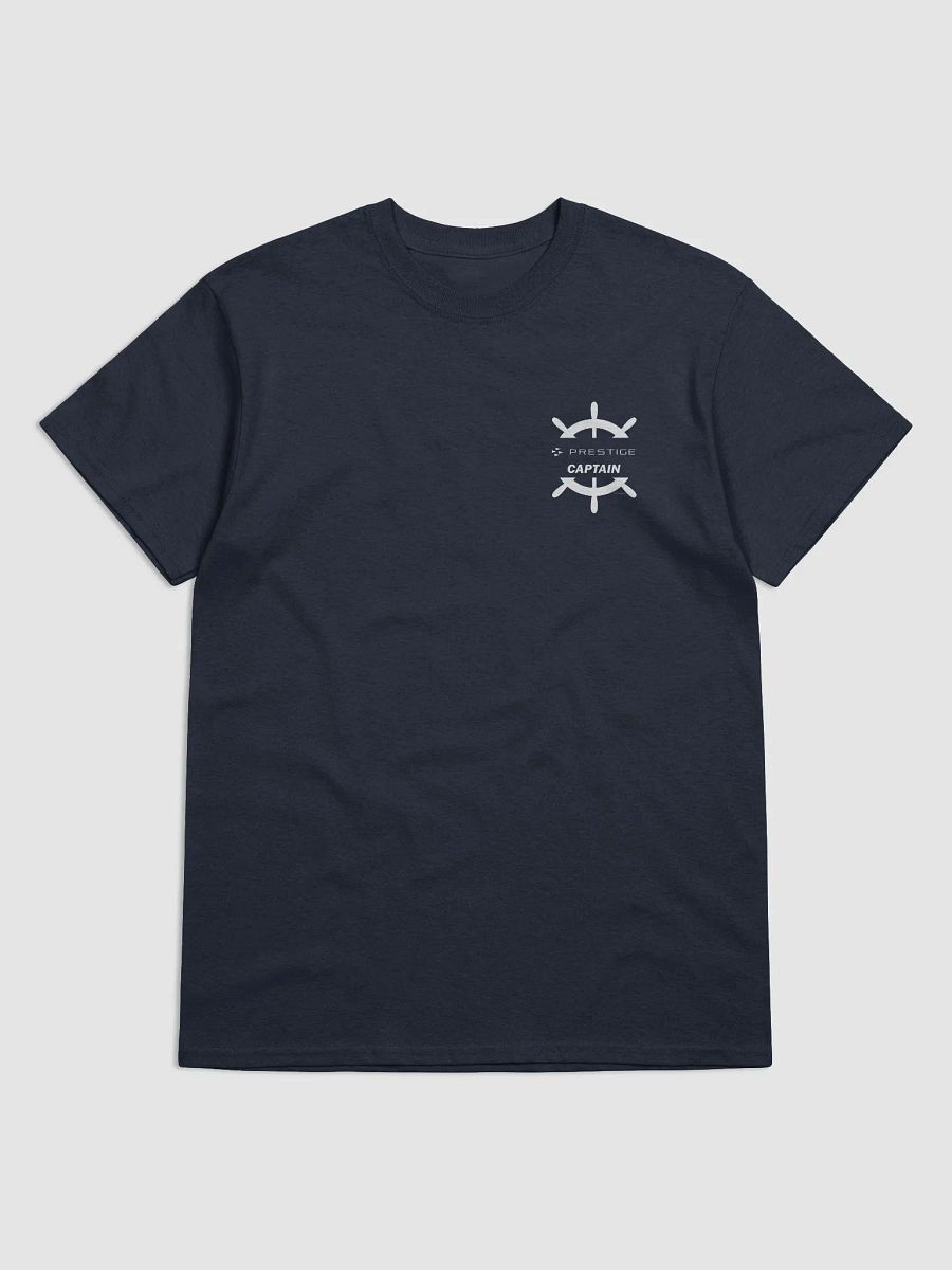 Prestige Captain - T-Shirt - Dark Shirt w/White Logo product image (3)