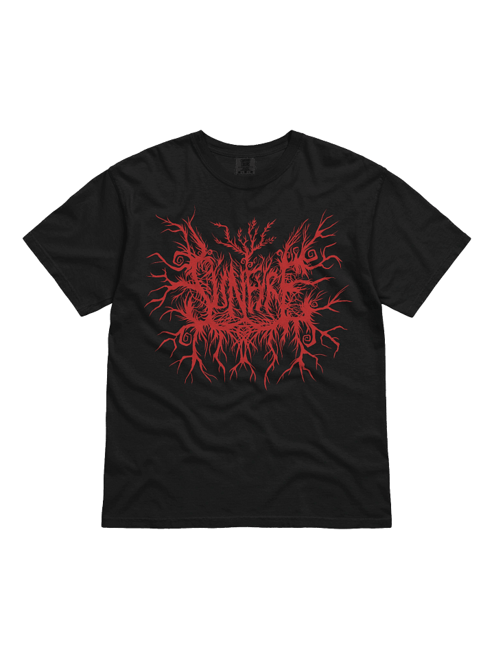Sunfyre Red Metal Logo Tee product image (1)