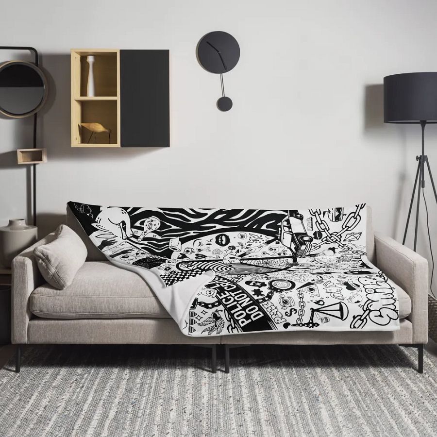 Forensick Throw Blanket product image (2)