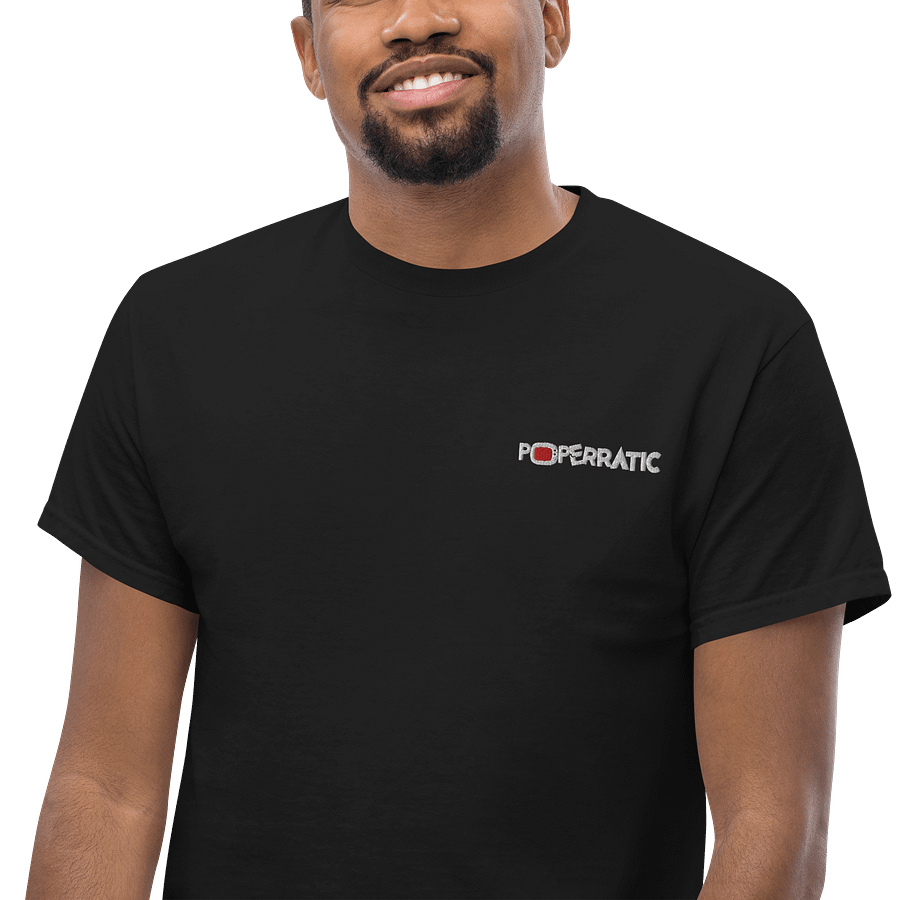 Poperratic Gilden Heavyweight Tee - Red & White Logo product image (10)