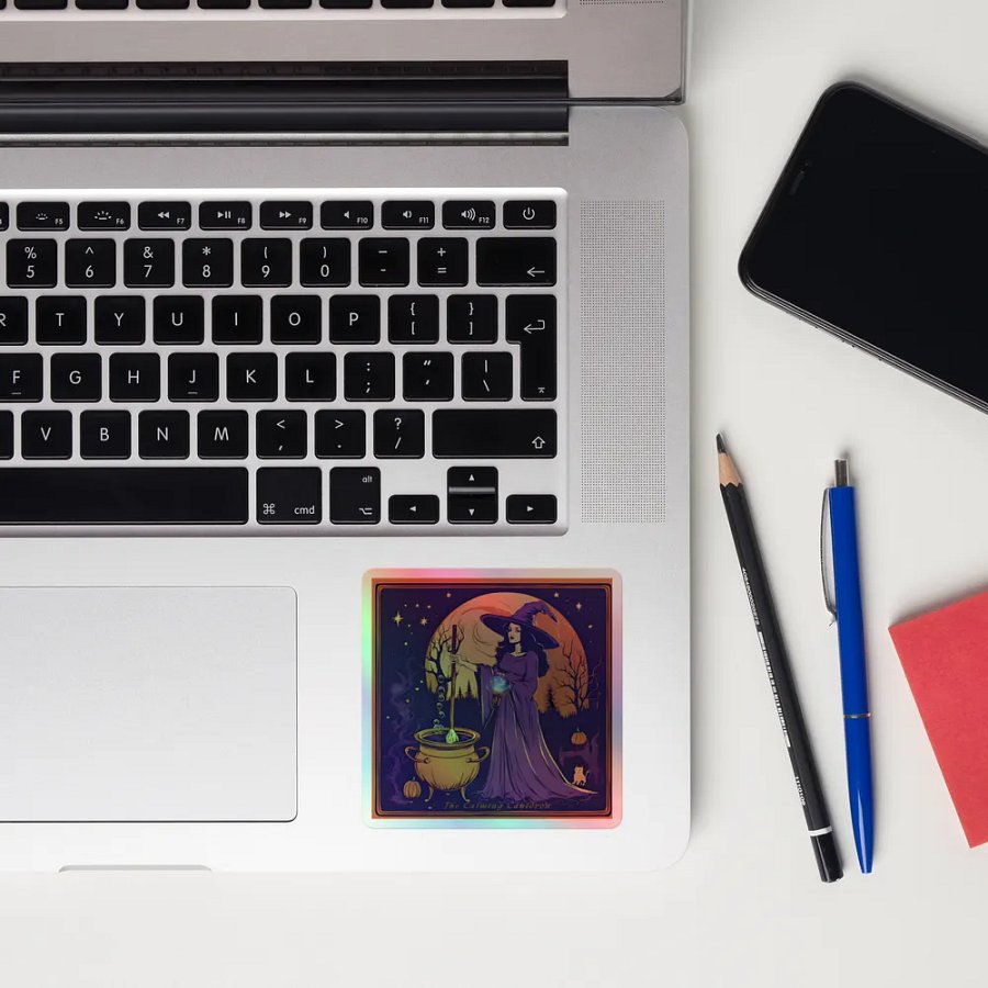 Witch's Brew Holographic Sticker Set product image (12)