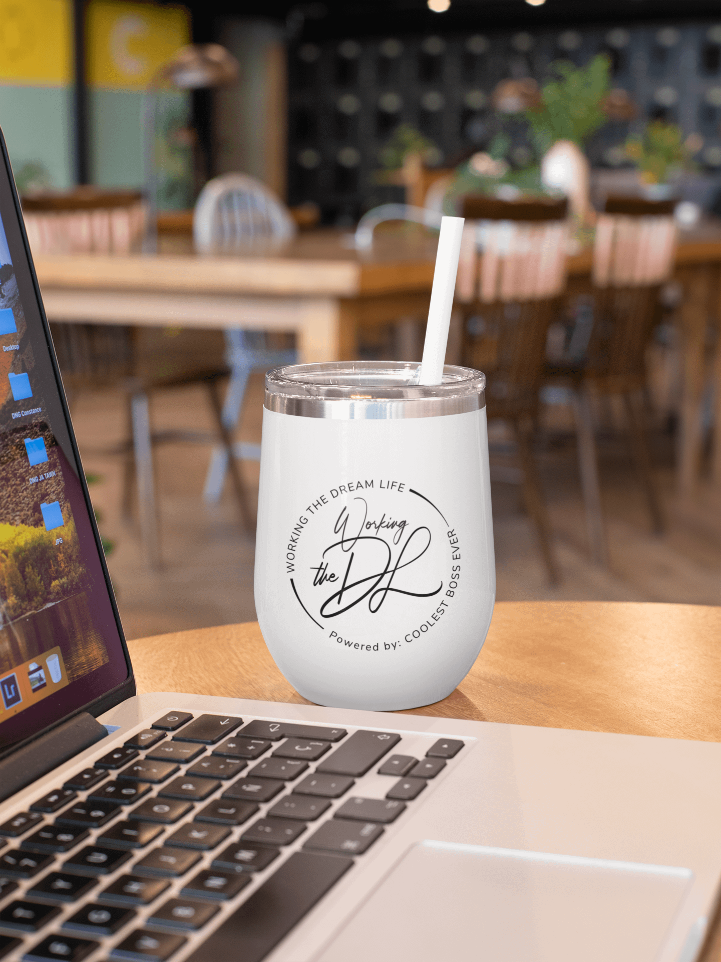 Insulated Wine Tumbler – Coolest Boss Ever | Luxe, Spill-Proof & Leadership-Ready product image (5)