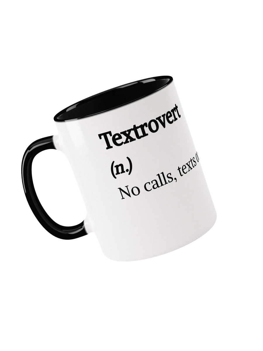 'Textrovert' Ceramic Mug product image (1)