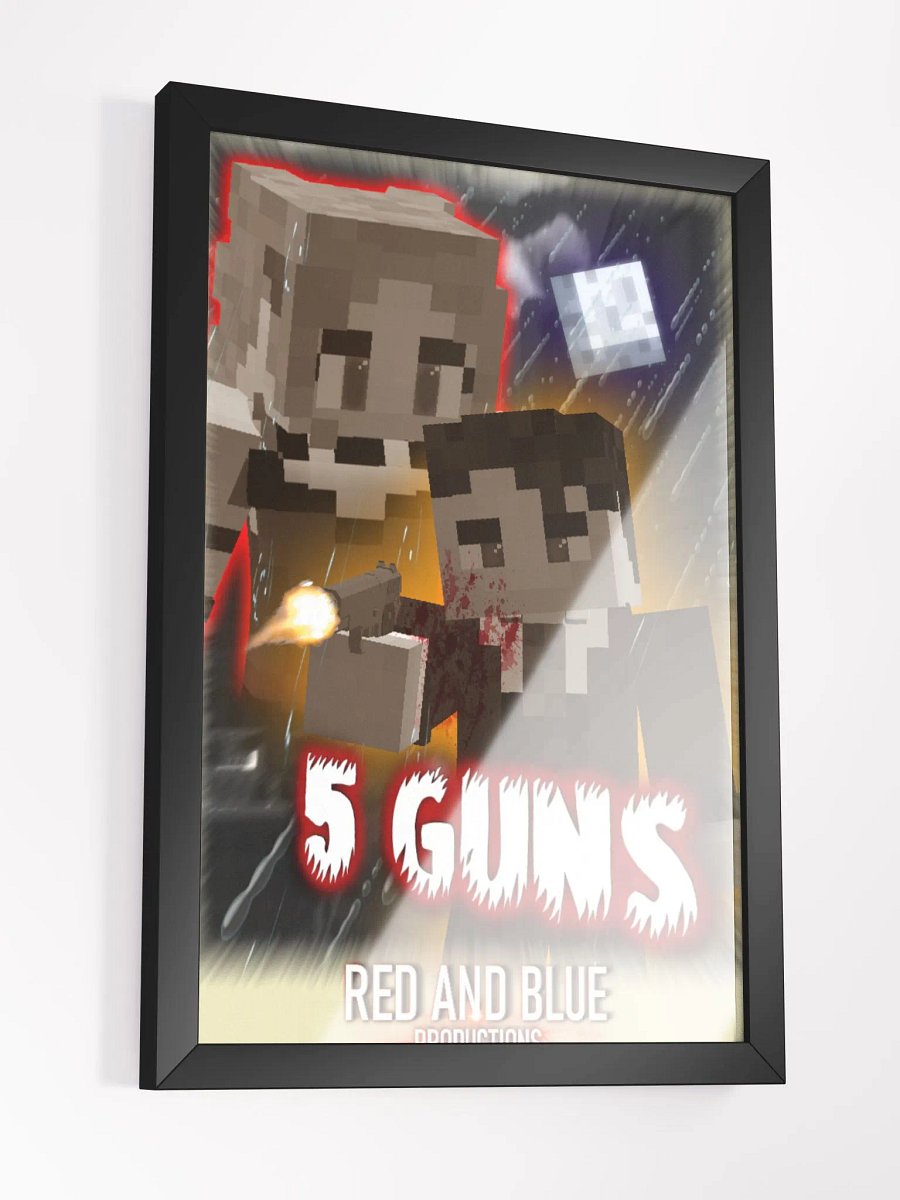 5 Guns™ Framed Matte Poster product image (6)
