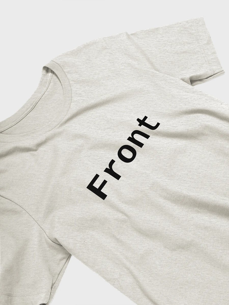 Front Back Simple Tee - Correct - Light Color product image (31)