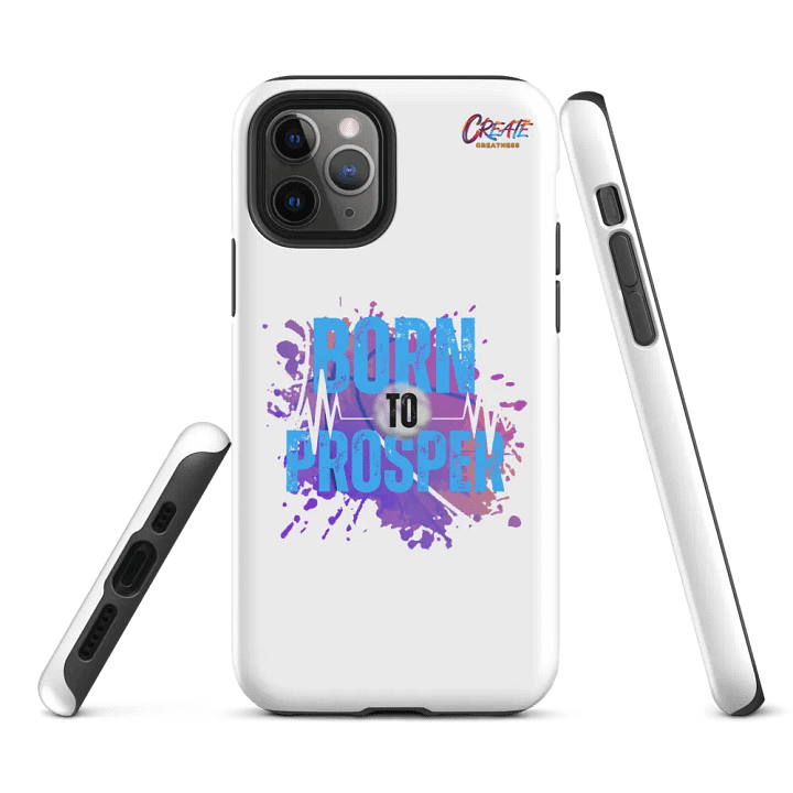 Soundwave Born to Prosper iPhone® Tough Case product image (3)