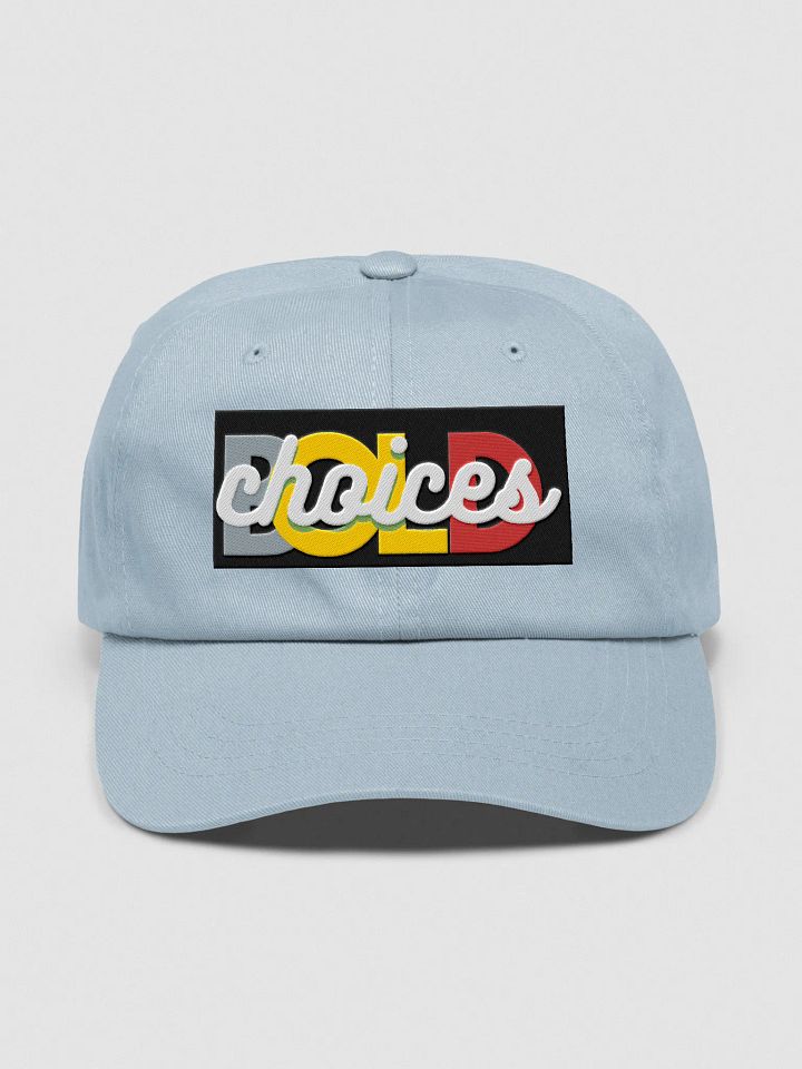"Bold Choices" baseball hat product image (1)