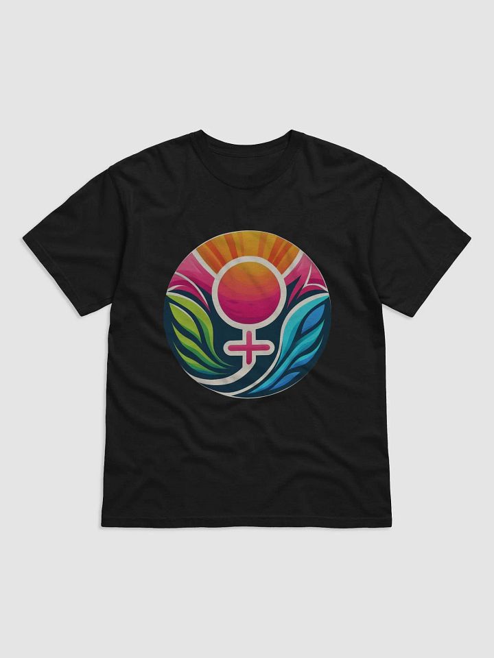 Sunset Venus Symbol Heavyweight Tee product image (4)