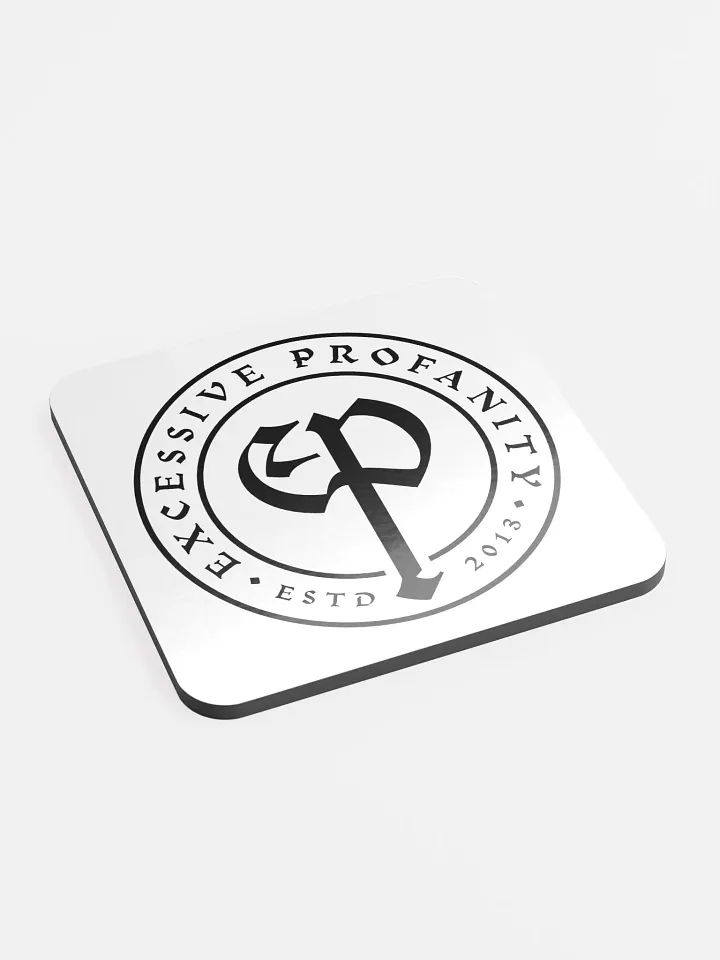 Executioner's Axe Glossed Cork Coaster (White) product image (2)