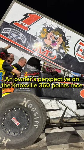 maytag15 gave his thoughts on the late shakeup in 360 points at Knoxville on this week’s show. Who’s right, who’s wrong? 🤔 #k...
