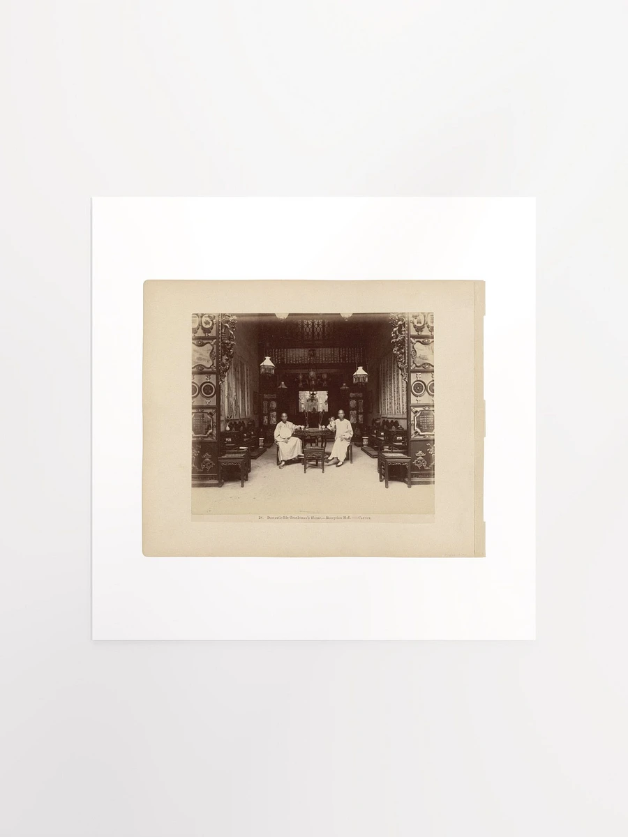 Domestic-life Gentleman's House By Unknown (c. 1880-1890) - Print product image (3)