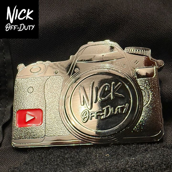 Nick Off Duty Challenge Coin (Silver) product image (2)