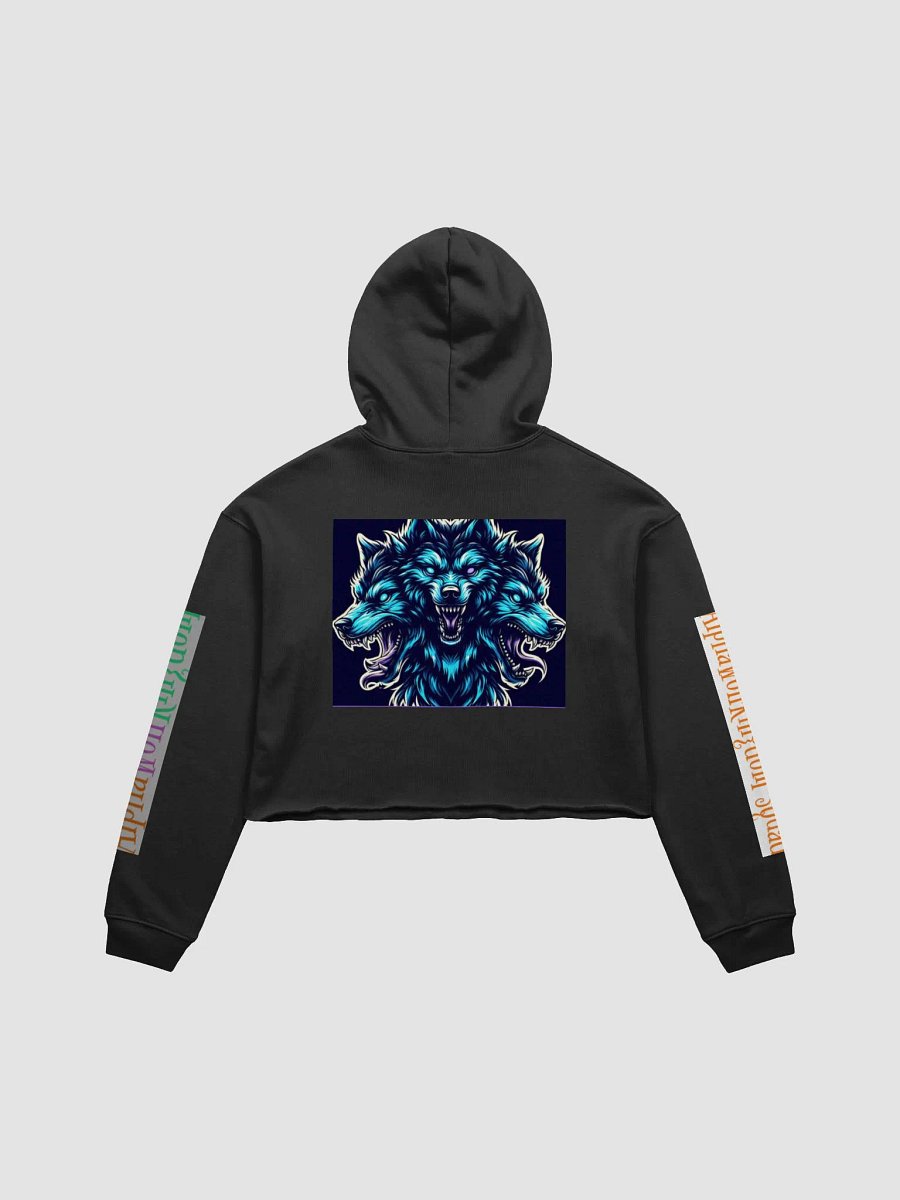 AlphaWolfKingdom Crop Hoodie: Welcome to the Squad product image (7)