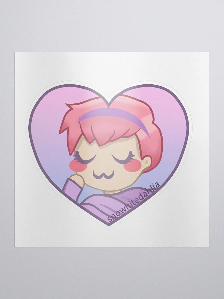 uwu Dahlia sticker product image (1)
