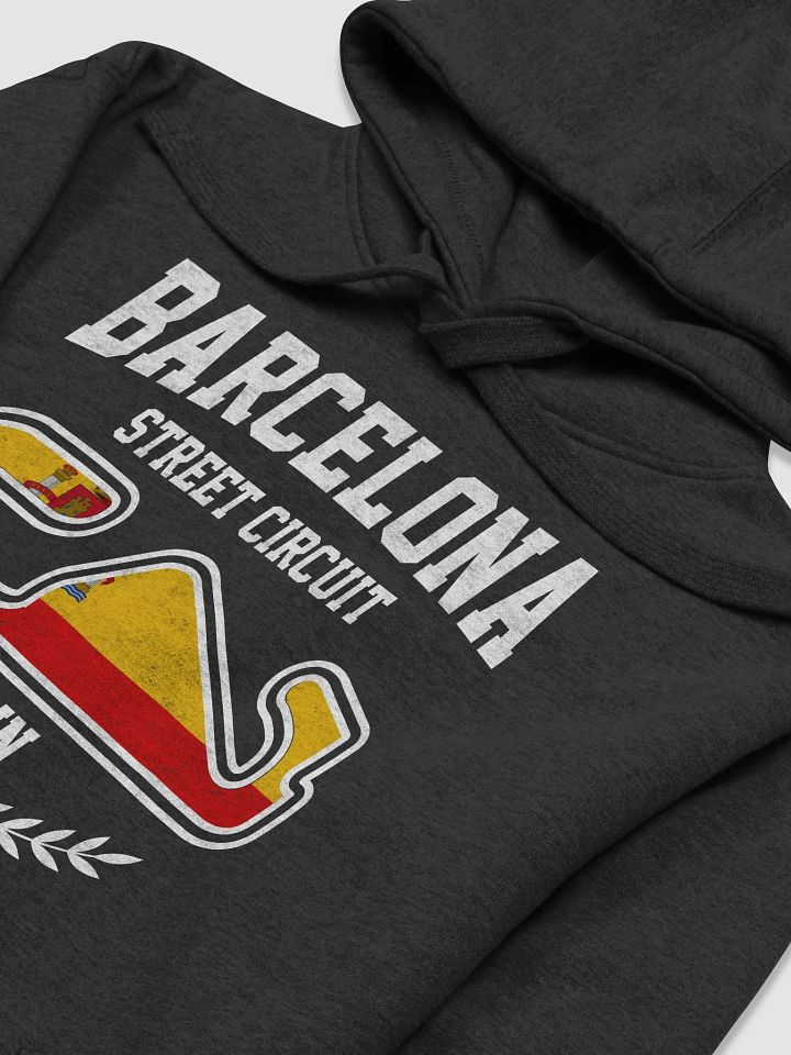 Formula Barcelona Spain Racing Circuit Race Track Hoodie product image (2)