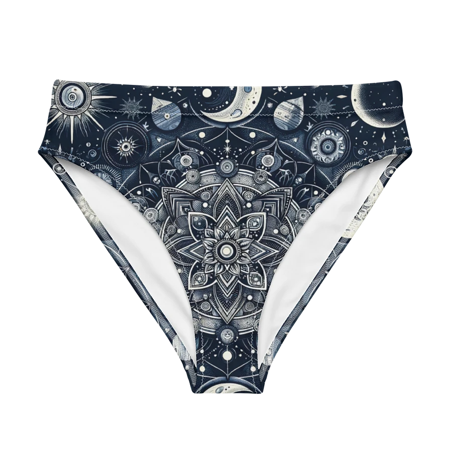 All-Over Print Recycled High Waisted Bikini Bottom product image (5)