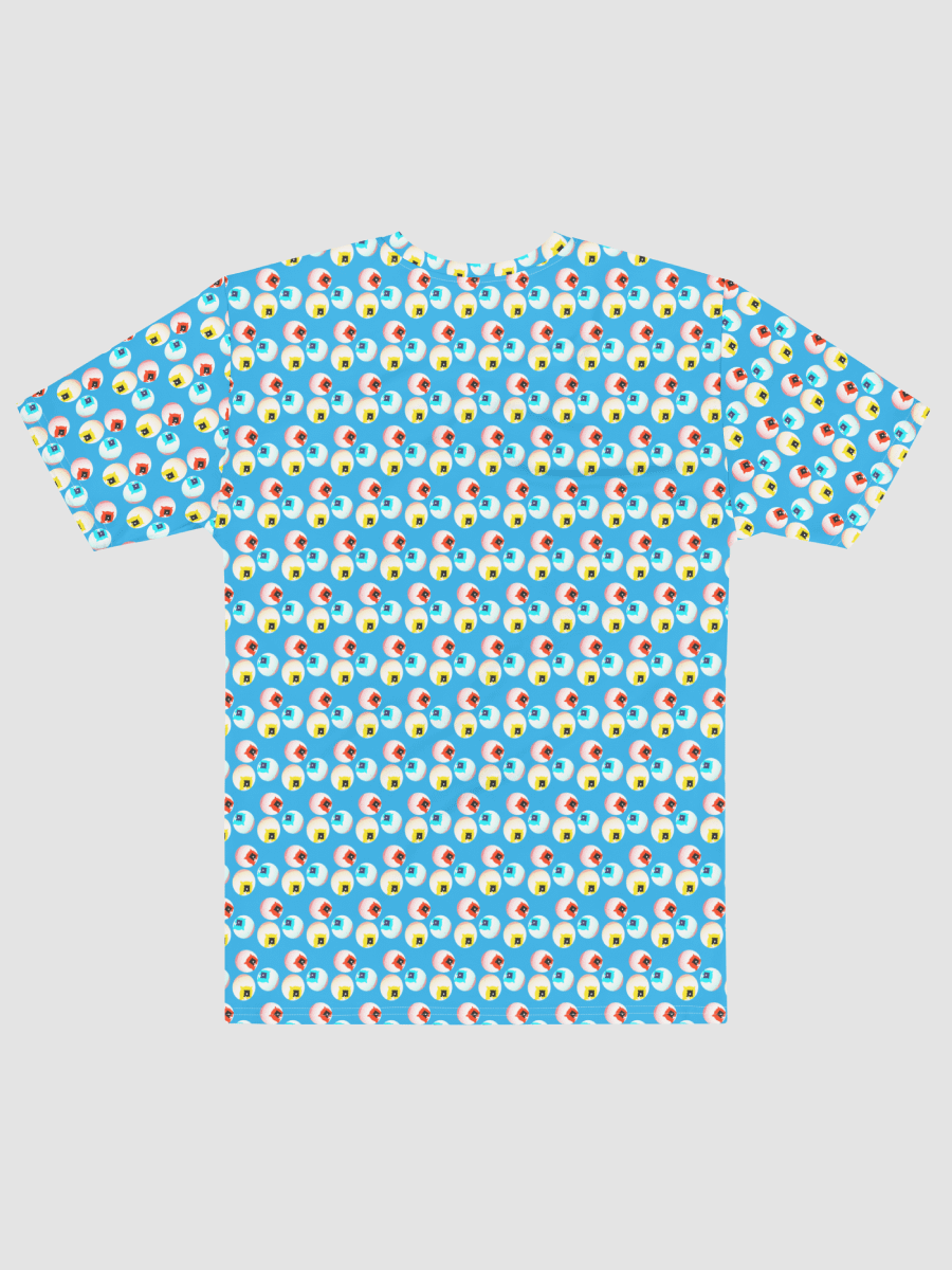 AIBALL All-Over Print Crew Neck T-Shirt (Blue) product image (2)