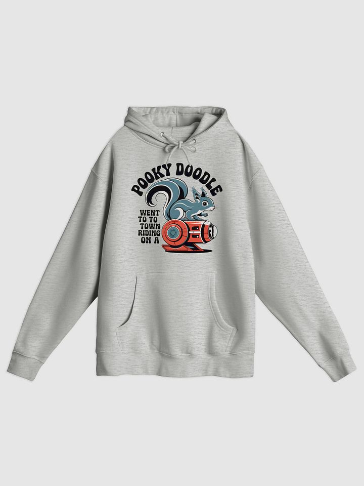 Premium, super soft Hoodie, Pooky Rides a Robot product image (1)