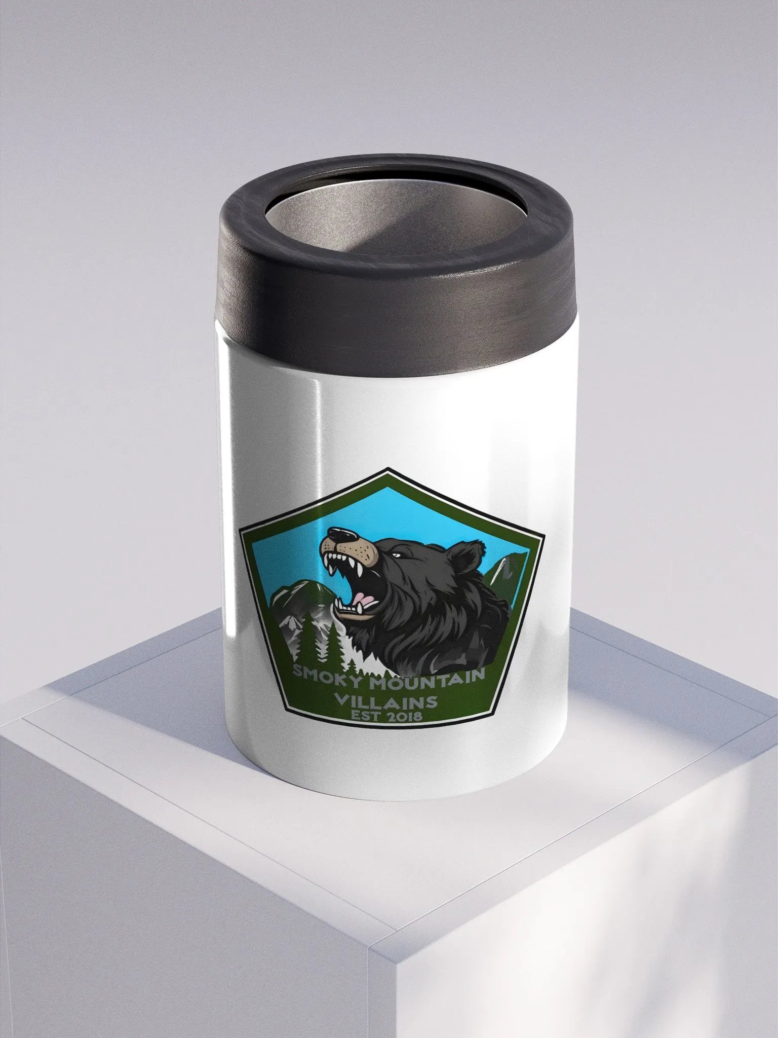 Roaring Bear Stainless Steel Koozie product image (3)