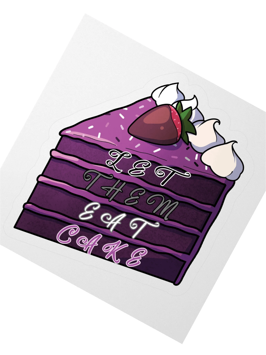 Let Them Eat Cake Sticker product image (6)