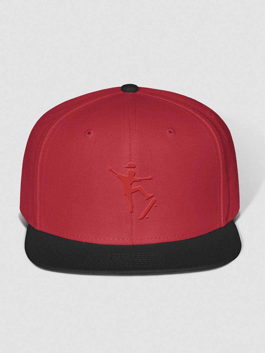 Dazzle Deck Red & Black Baseball Cap product image (1)