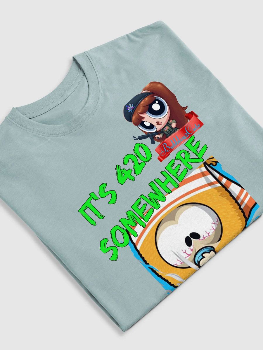 Psychedelic Cannabis Leaf Tee ( US ) product image (5)