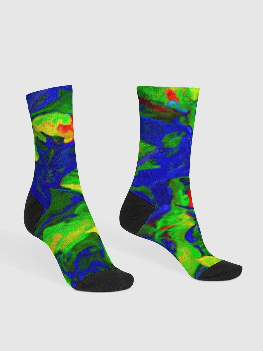 Swirling Spectrum Crew Socks product image (3)