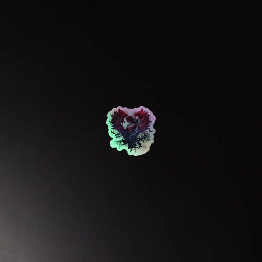 Copy of Ethereal Embrace Holographic Sticker Set product image (2)