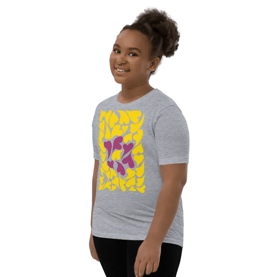 Nestled PRIDE Intersex T-shirt (Youth) product image (40)