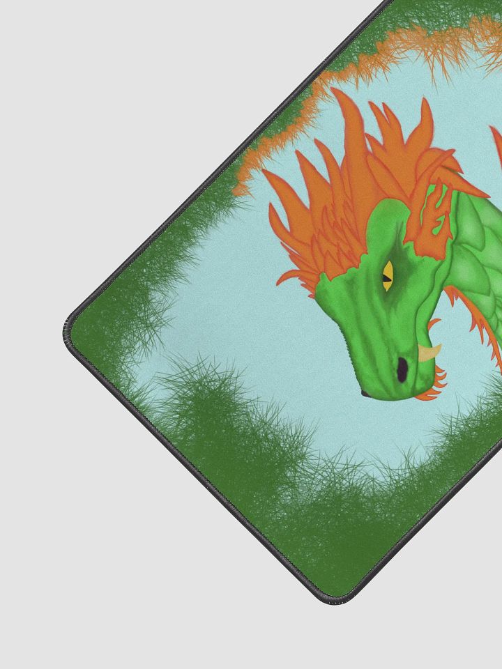 Flame Dragon Desk Mat product image (2)